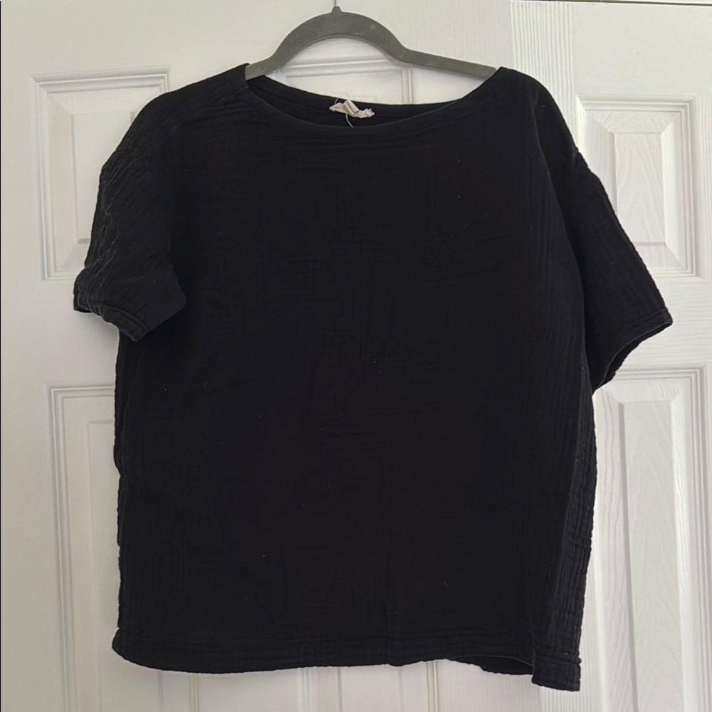 Eileen Fisher Black Tee